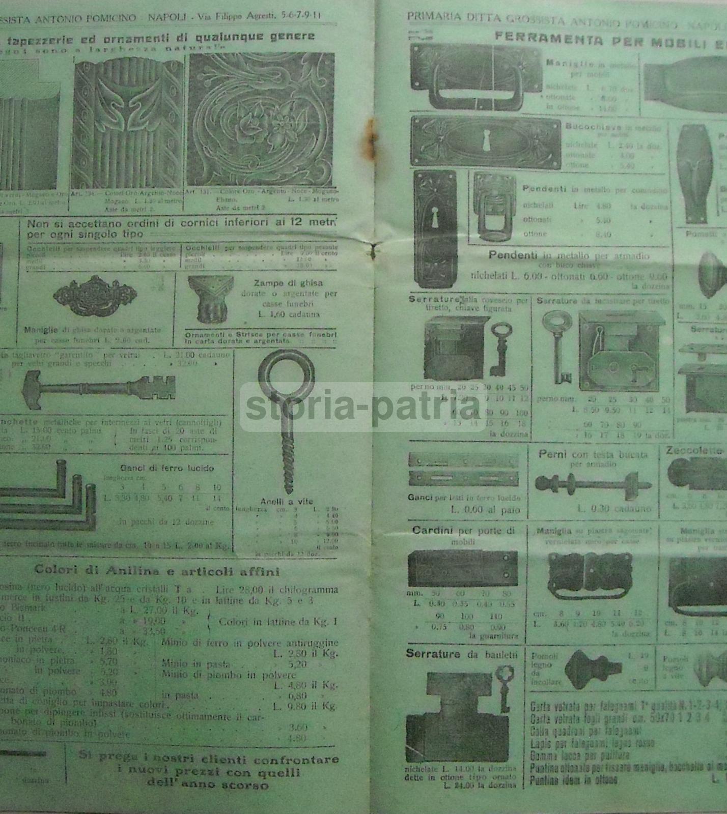 Napoli, Ferramenta, Letti, Sedie, Articoli Per Calzolai E Muratori, Cucina, Pomicino immagine 7