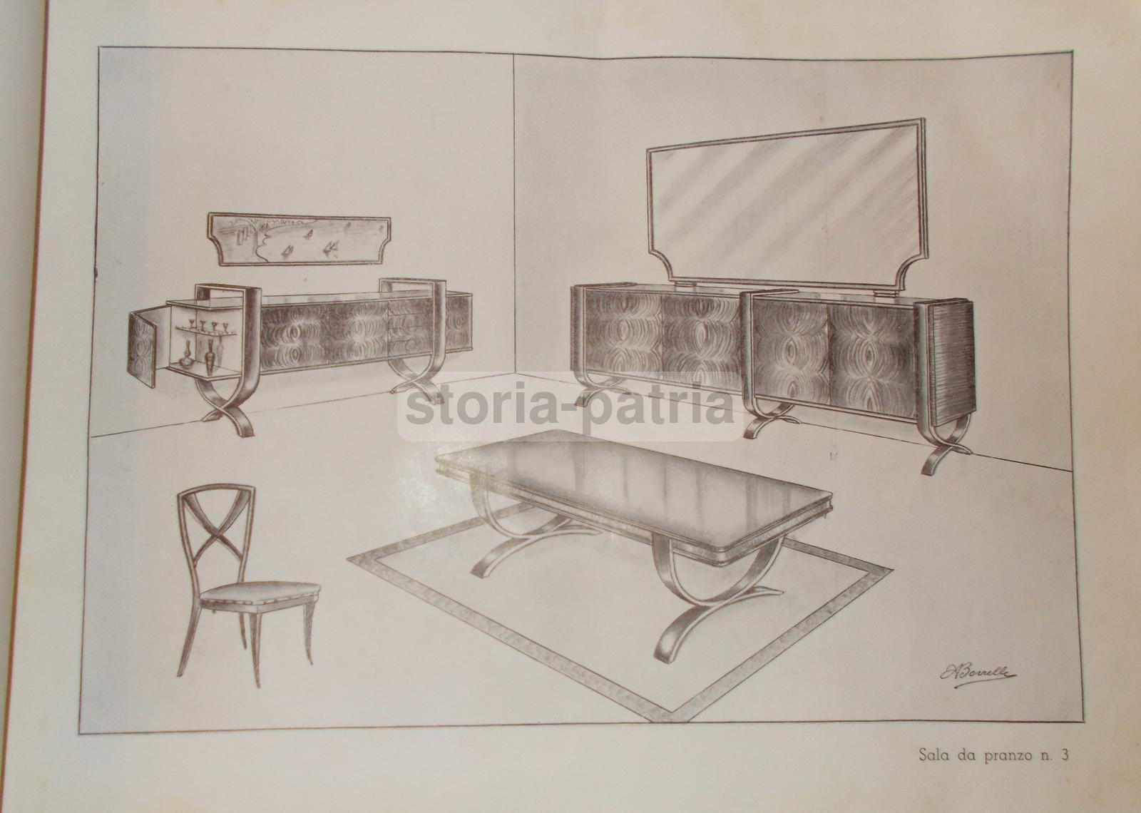 Napoli, Mobilificio Borrelli, Raro Catalogo d'Epoca, Pubblicitario, Mobili Anni 60 immagine 4