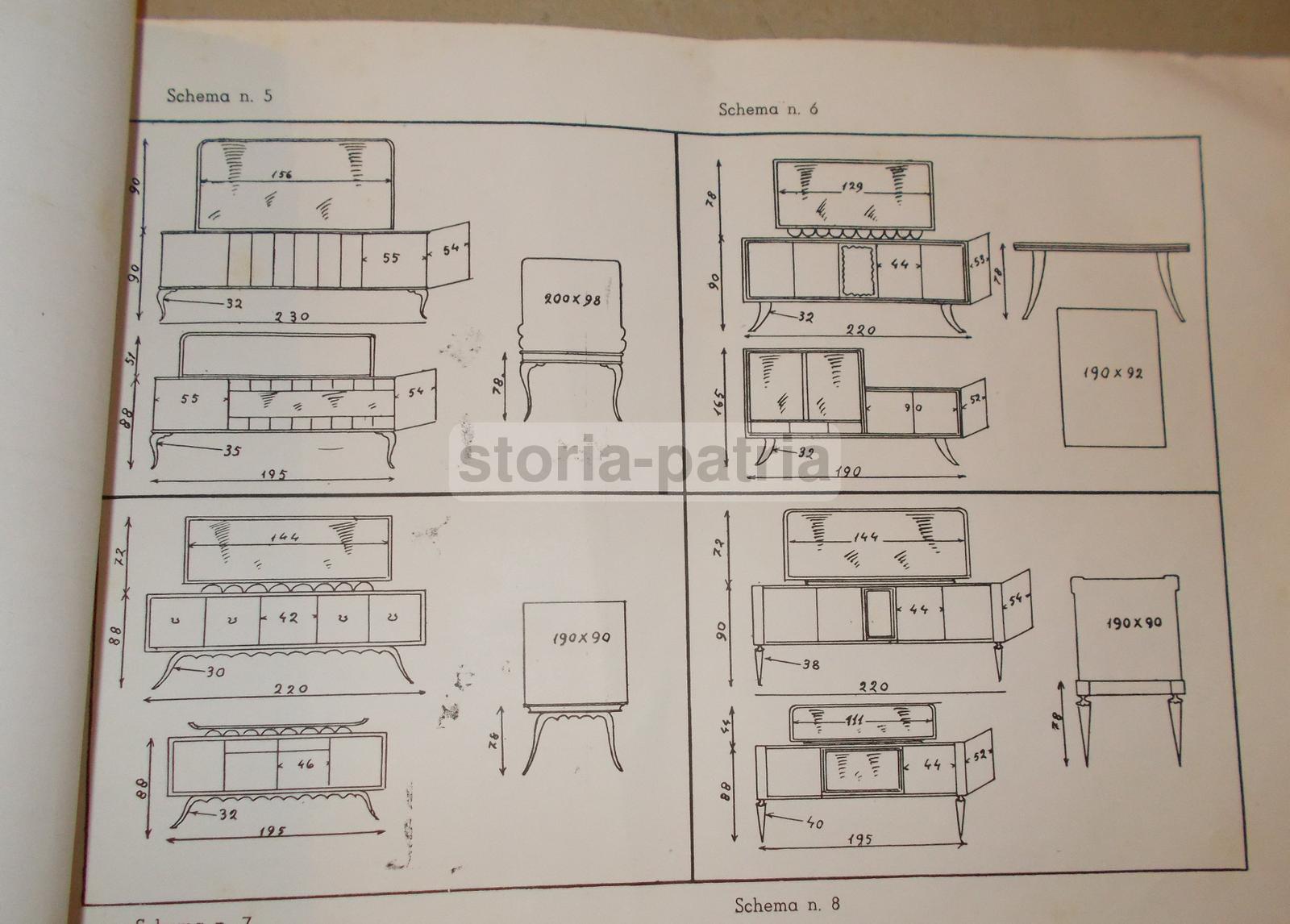 Napoli, Mobilificio Borrelli, Raro Catalogo d'Epoca, Pubblicitario, Mobili Anni 60 immagine 6