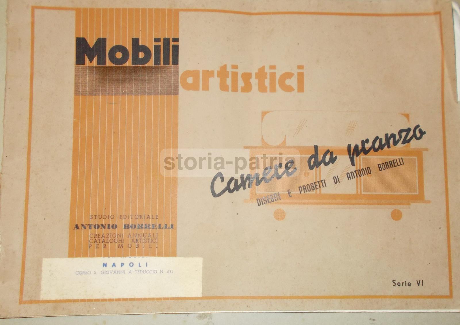Napoli, Mobilificio Borrelli, Raro Catalogo d'Epoca, Pubblicitario, Mobili Anni 60 immagine 8