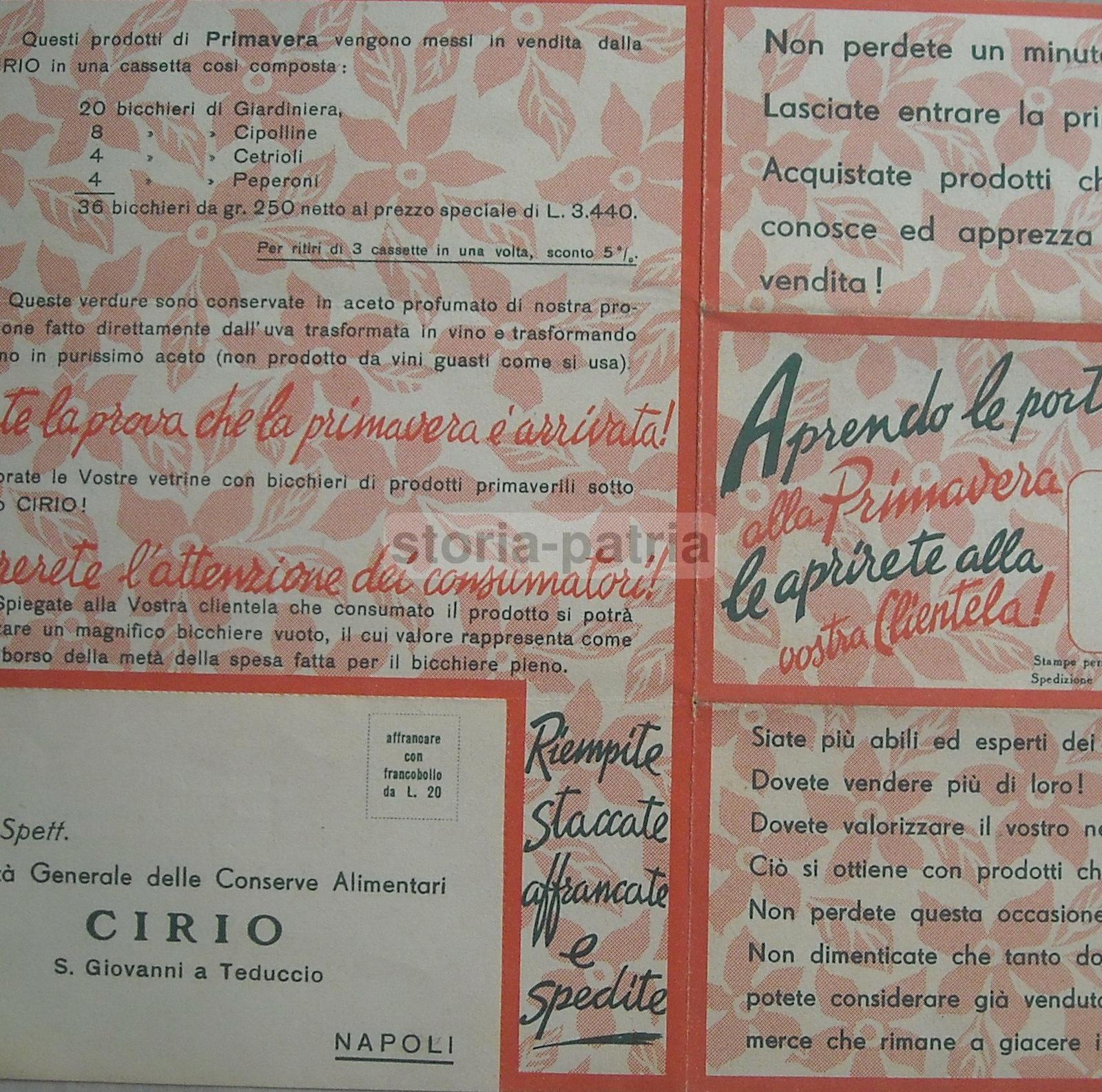 Napoli, S Giovanni A Teduccio, Cucina, Conserve Cirio, Sottaceti, Giardiniera, Stampa immagine 3