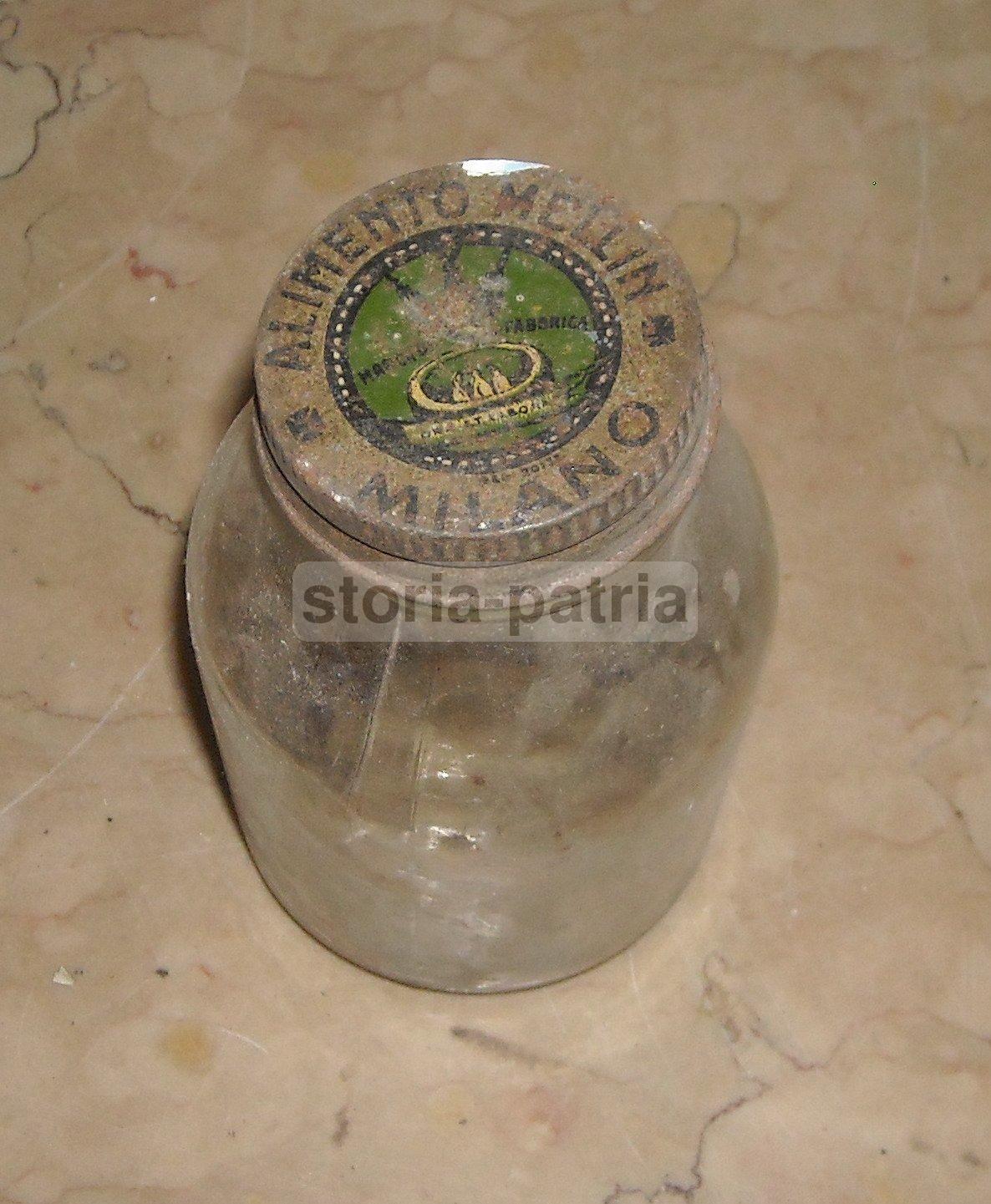 Pediatria, Alimentazione Per Bambini, Milano, Antico Barattolo Pubblicitario, Mellin immagine 2