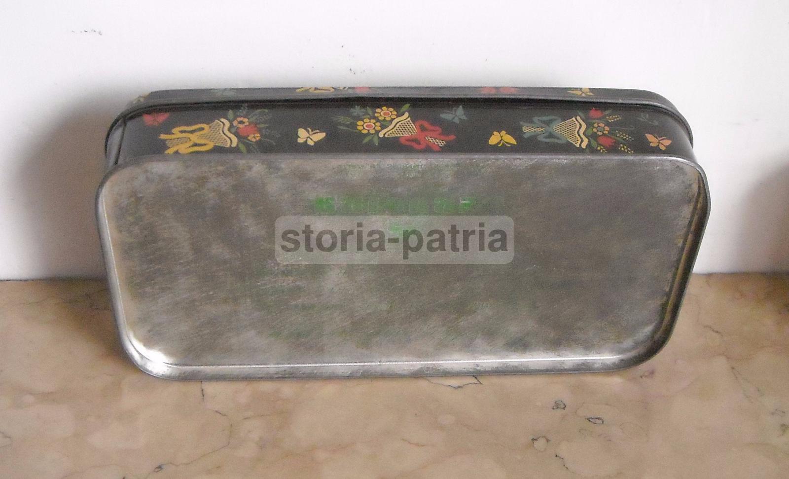 Perugia, Dolciaria, Caramelle Perugina, Bellissima Scatola Figurata E Floreale immagine 5