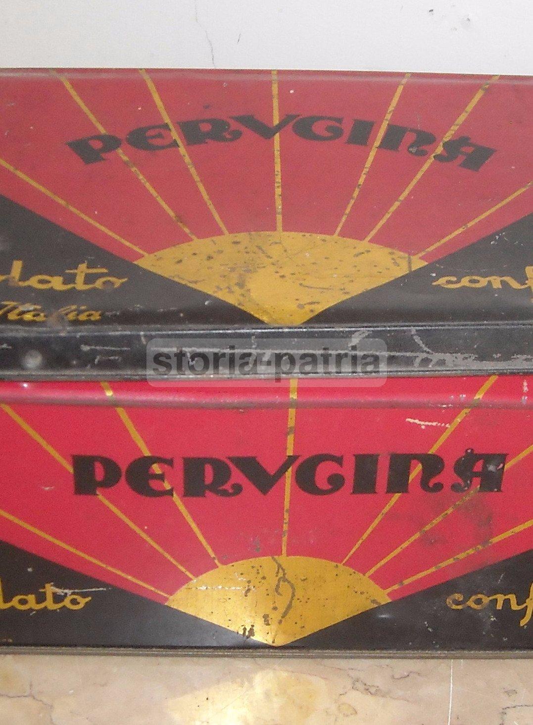 Perugia, Dolciaria, Perugina, Cioccolato, Confetture, Scatola Pubblicitaria, Art Deco immagine 3