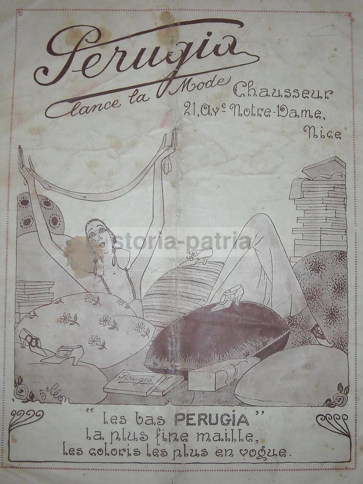 Perugia, Moda, Abbigliamento, Scarpe, Calze, Pubblicitaria, Nizza, Nice, Darrac, Ansaldi immagine 1