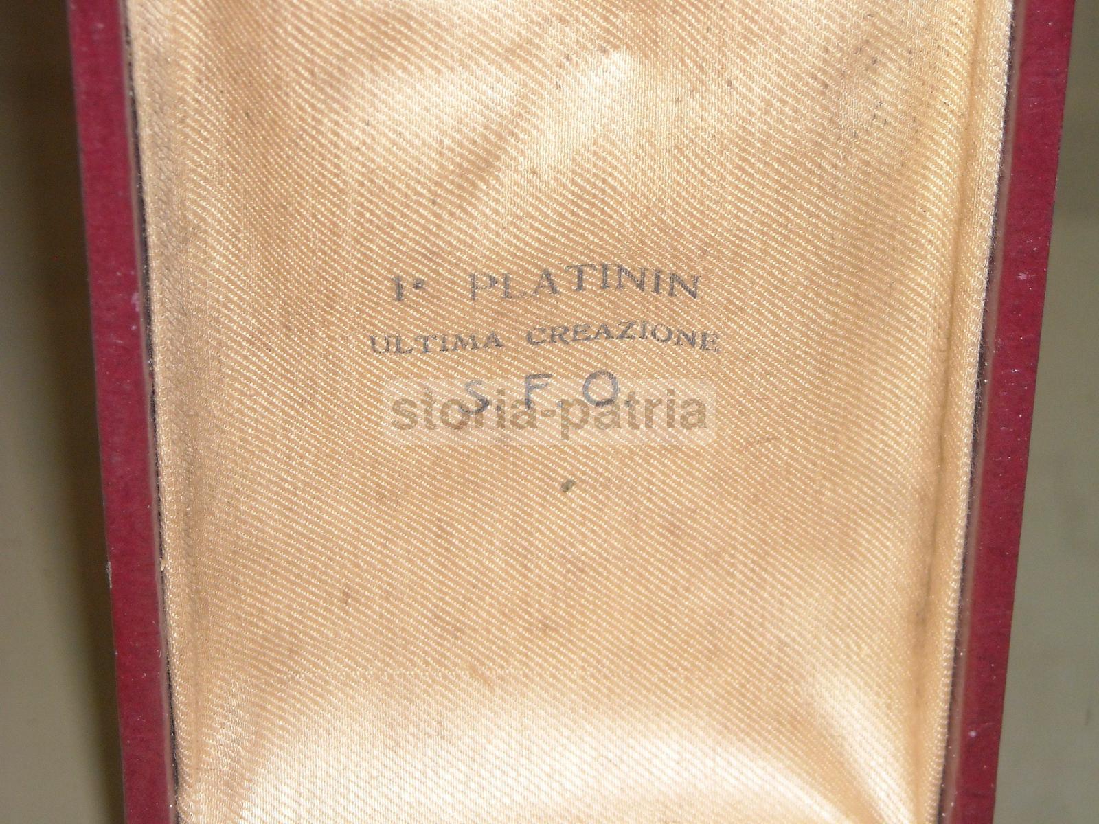 Platinin, Grazioso Astuccio Pubblicitario, Utile, Decorativo, Da Collezione, d'Epoca immagine 3