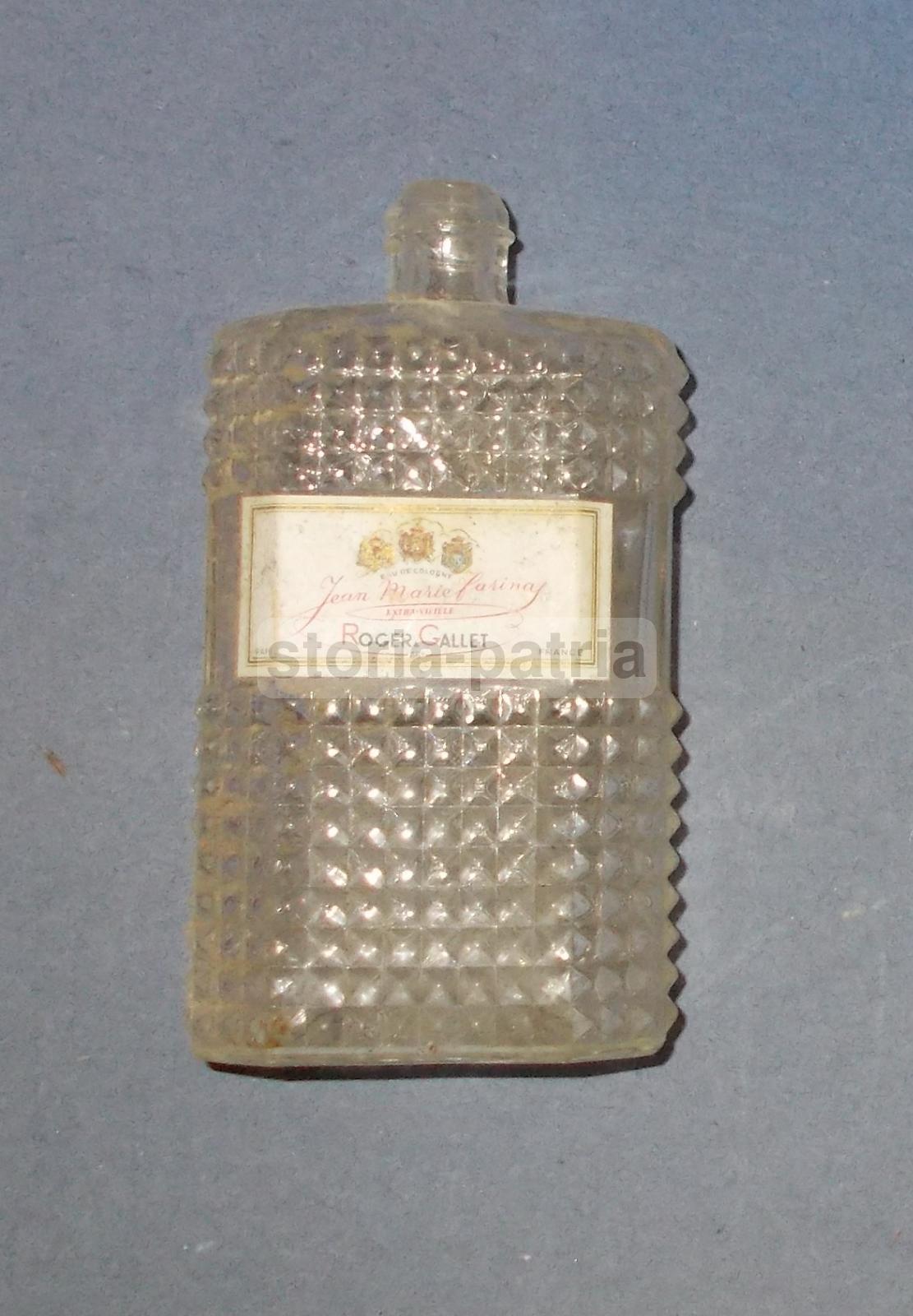 Profumeria, Cosmesi, Roger Gallet, Farina, Eau De Cologne, Vetro Da Collezione immagine 1