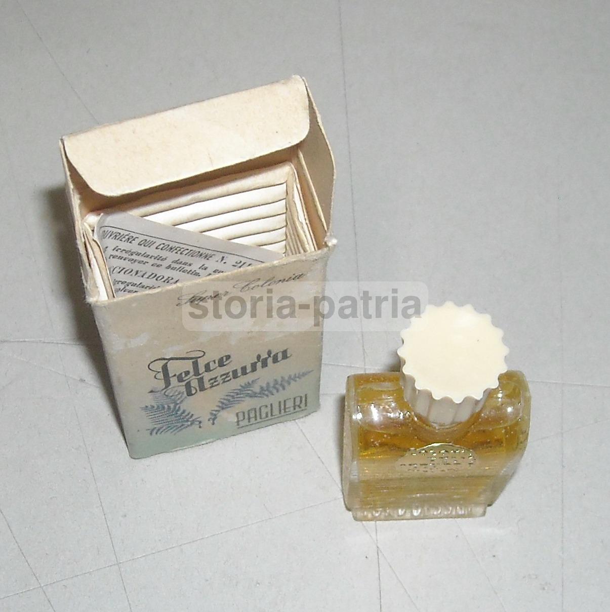 Profumeria, Profumi d'Epoca, Super Colonia, Paglieri, Graziosa Bottiglina E Astuccio immagine 3