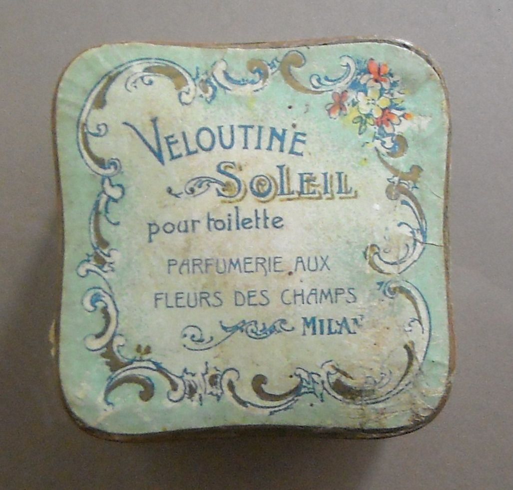 Profumi, Profumeria, Toilette, Fiori Campo, Veloutine Soleil, Pubblicitaria, Liberty immagine 1