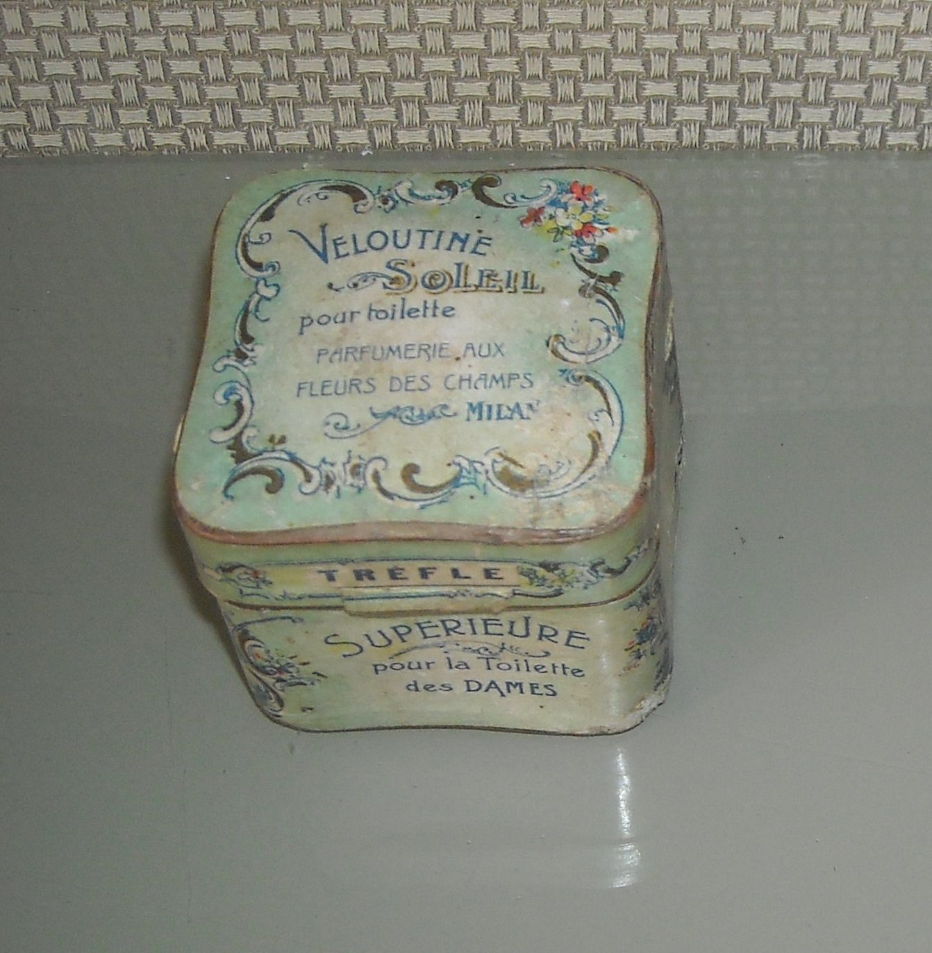 Profumi, Profumeria, Toilette, Fiori Campo, Veloutine Soleil, Pubblicitaria, Liberty immagine 5