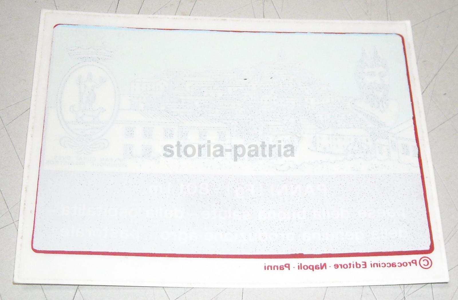 Puglia, Monti Dauni, Panni, Interessante Adesivo Pubblicitario, Da Collezione, Stemma immagine 1