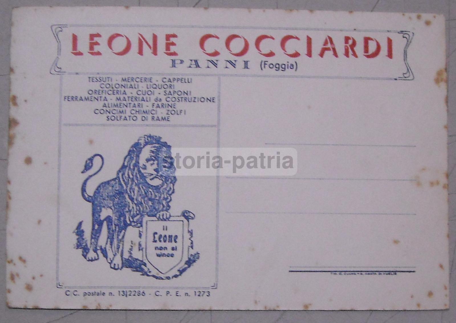 Puglia, Subappennino Dauno, Panni, Cocciardi, Tessuti, Rara Cartolina Pubblicitaria immagine 1