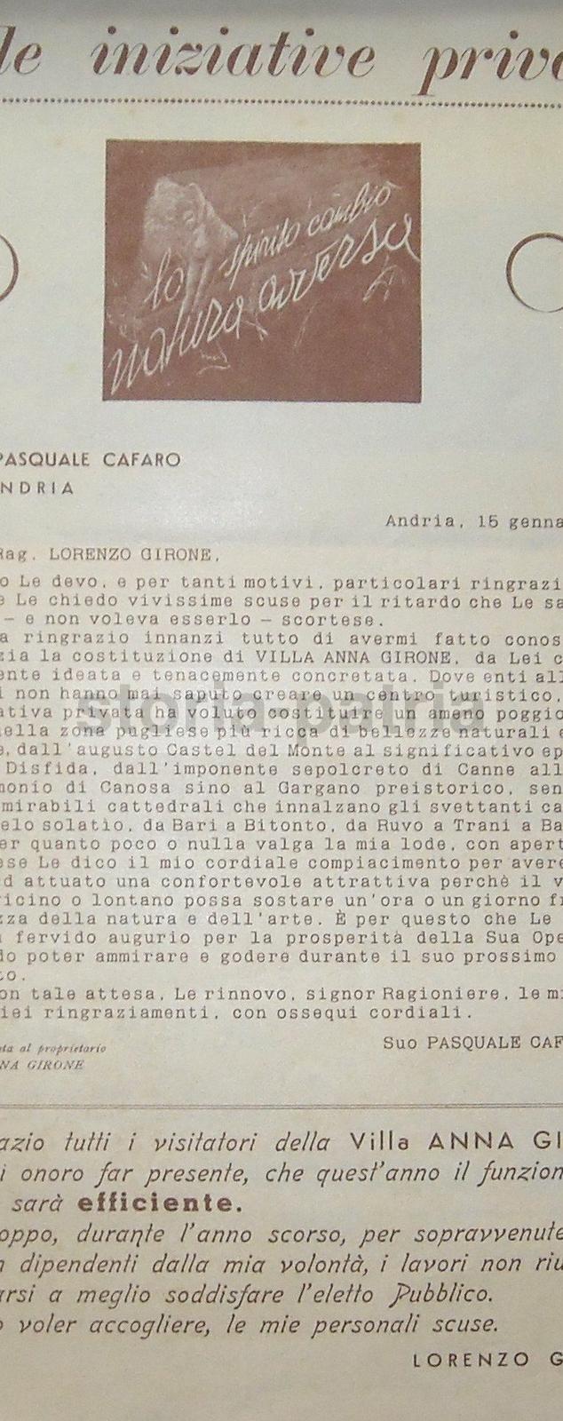 Puglia, Terra Di Bari, Ruvo, Castel Del Monte, Andria, Girone, Cafaro, Turismo, d'Epoca immagine 4