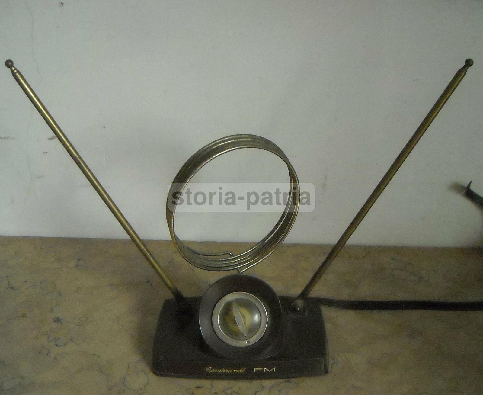 Radiofonia, Radiotecnica, Radio Tv, Antenna Da Collezione, Decorativa, Design d'Epoca immagine 1