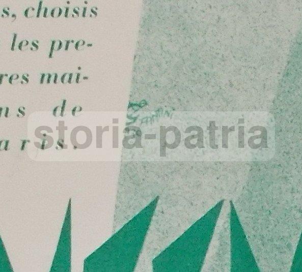 Sartoria, Moda Parigina, Roma, Madame Bucchi, Antica Pubblicitaria, Futurista, Fantini immagine 3