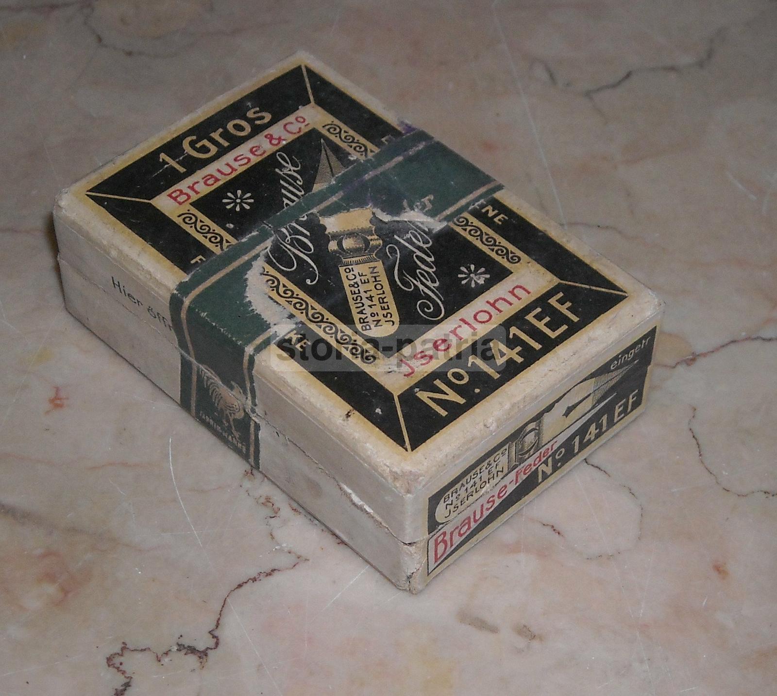 Scrittura, Calligrafia, Penne, Pennini, Astuccio Pubblicitario, Iserlohn, Brause C immagine 1