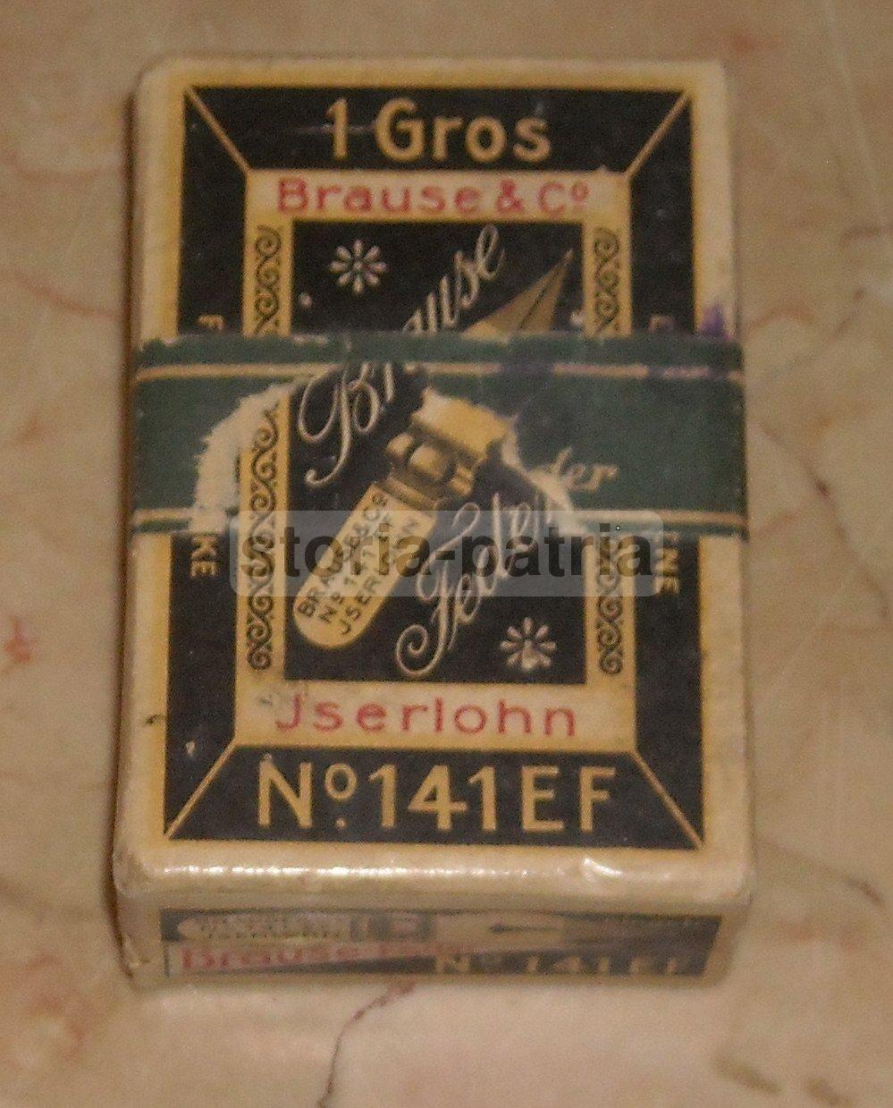 Scrittura, Calligrafia, Penne, Pennini, Astuccio Pubblicitario, Iserlohn, Brause C immagine 3