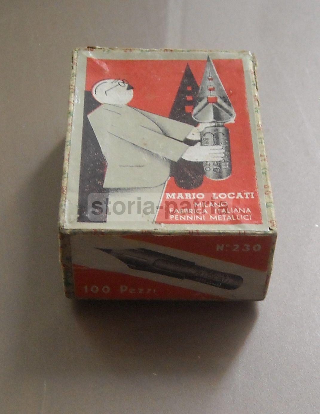 Scrittura, Calligrafia, Penne, Pennini Metallici, Mario Locati, Milano, Pubblicitaria immagine 1