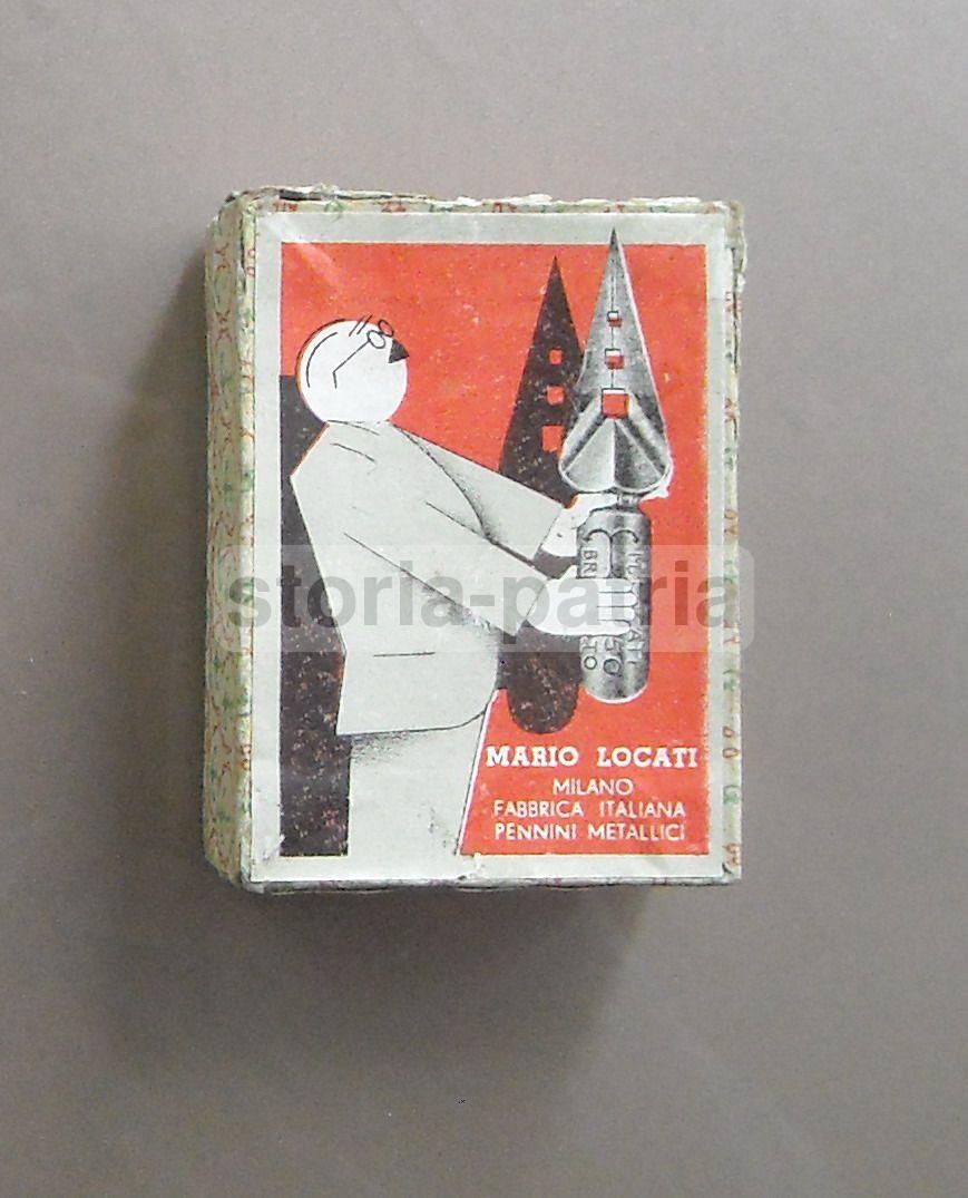 Scrittura, Calligrafia, Penne, Pennini Metallici, Mario Locati, Milano, Pubblicitaria immagine 2