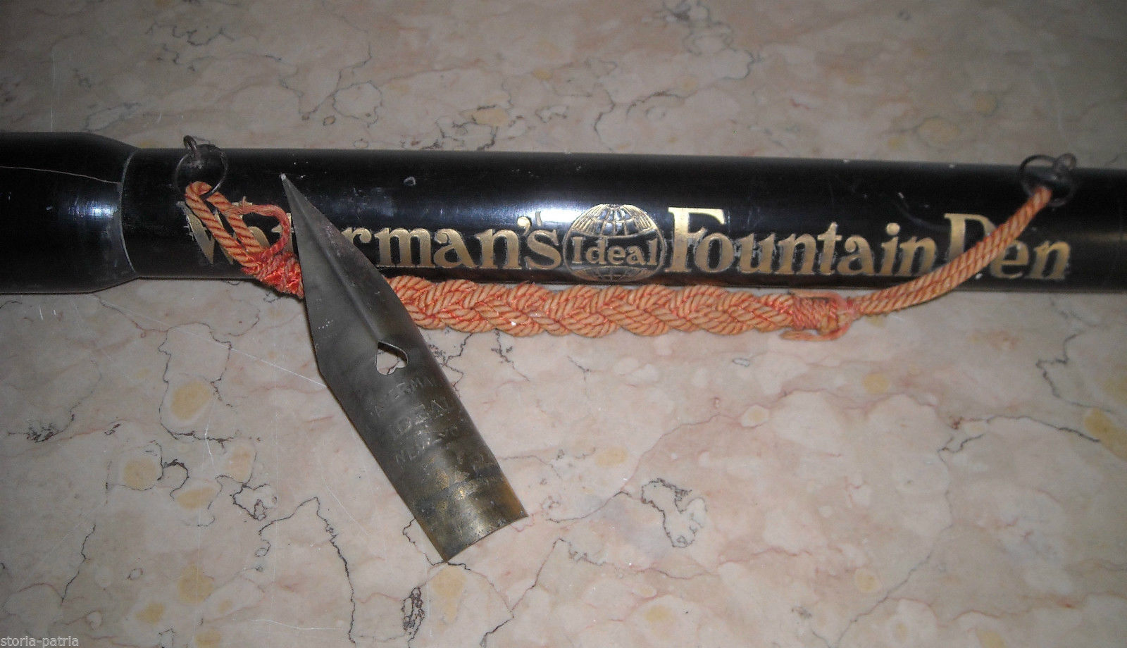 Scrittura, Penne Da Collezione, Antica Pubblicitaria, Watermans, Rarita, 1 Metro immagine 10