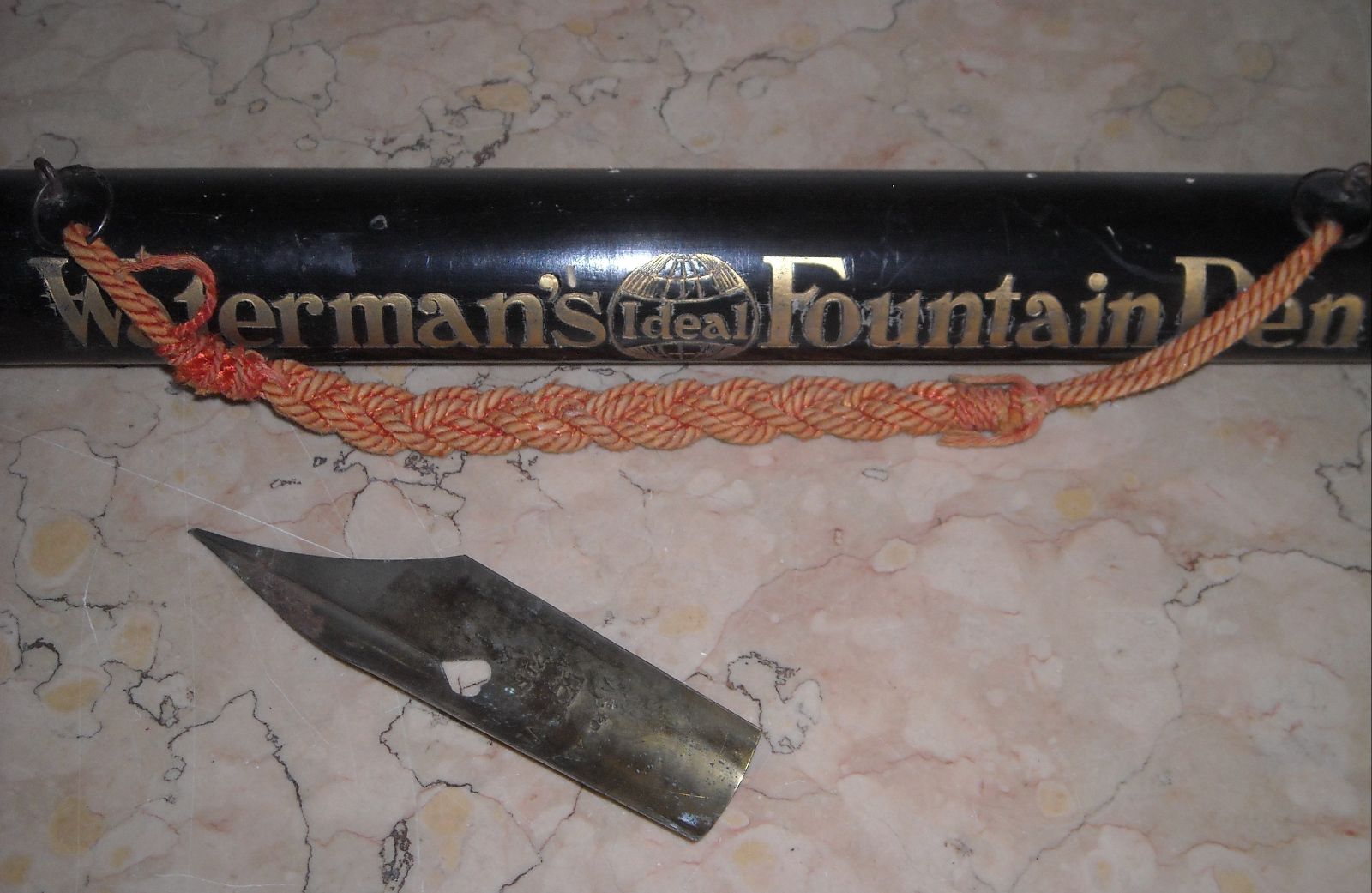 Scrittura, Penne Da Collezione, Antica Pubblicitaria, Watermans, Rarita, 1 Metro immagine 19