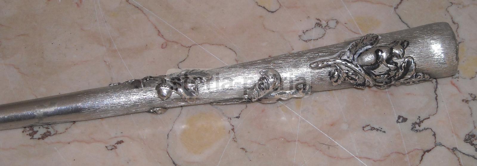 Scrittura, Penne, Decorativa E Da Collezione, Ghiande E Scoiattoli, Bella E Inusuale immagine 2