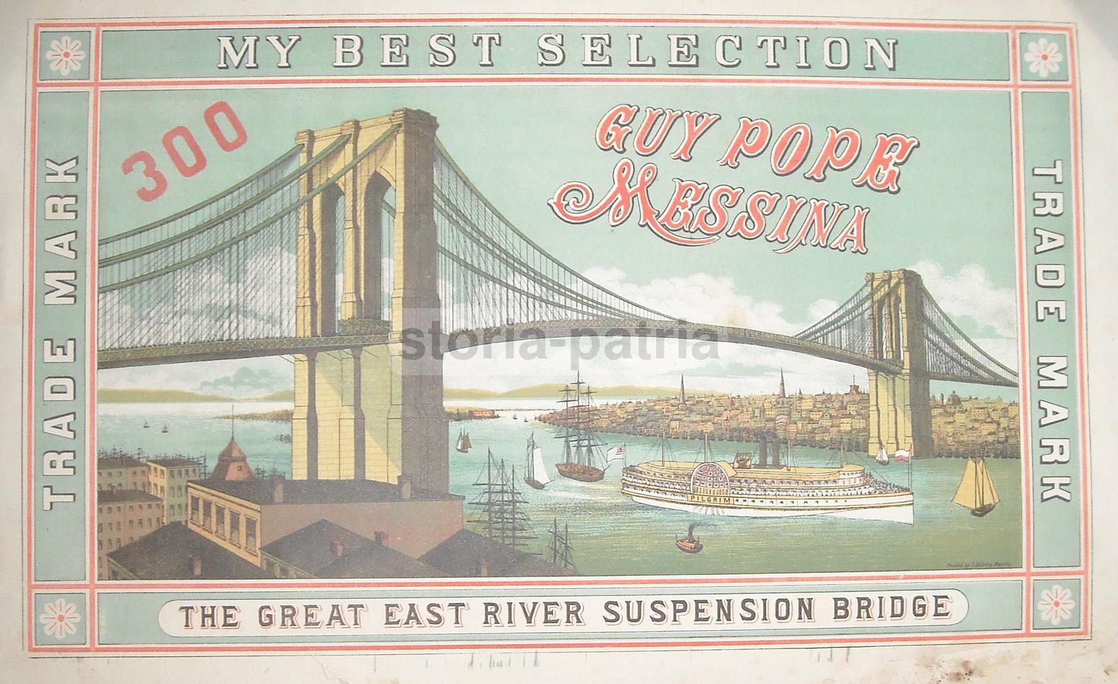 Sicilia, Messina, Ponte Di Brooklyn, New York, Navigazione, Emigrazione, Esportazione immagine 1