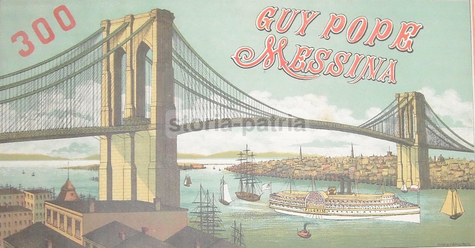 Sicilia, Messina, Ponte Di Brooklyn, New York, Navigazione, Emigrazione, Esportazione immagine 4