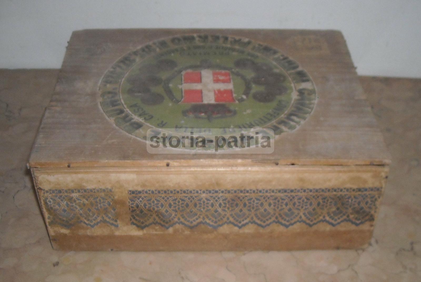 Sicilia, Palermo, Dolciaria, Confetture, Araldica, Savoia, Antica Scatola, Pubblicita immagine 7