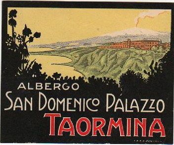 Sicilia, Taormina, Turismo, Alberghi, Albergo San Domenico Palazzo, Pubblicitaria immagine 1