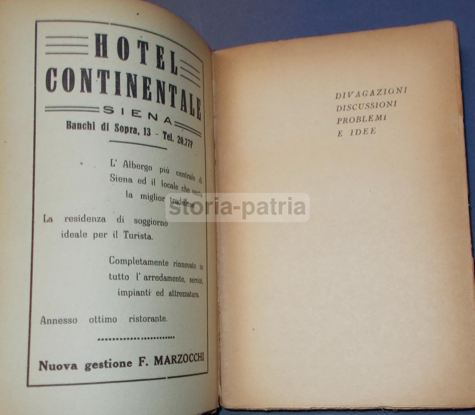 Siena, Storia Locale, Economia, Turismo, Arte, Calendario, Cronologia, Pubblicita, 1947 immagine 3