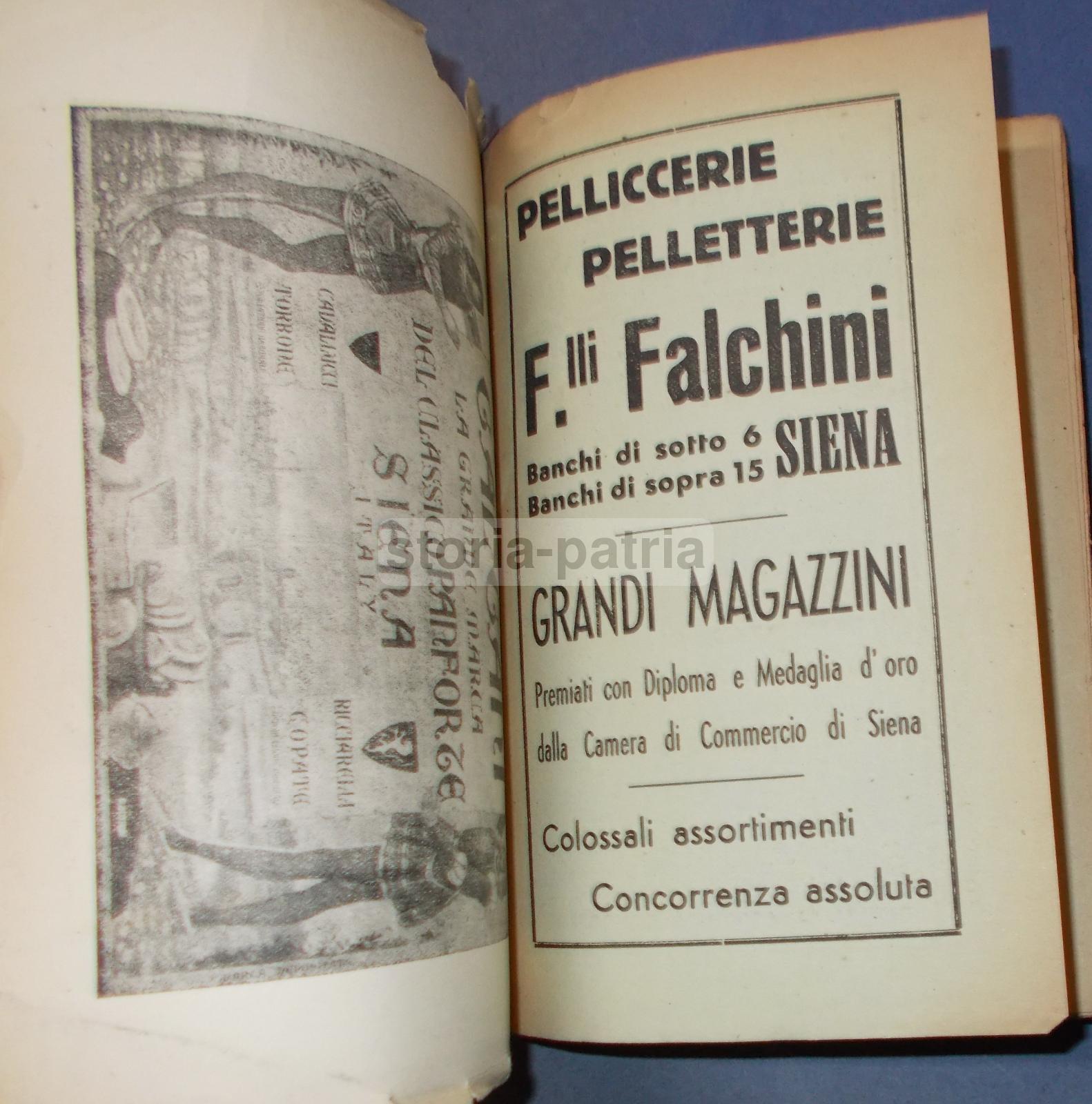 Siena, Storia Locale, Economia, Turismo, Arte, Calendario, Cronologia, Pubblicita, 1947 immagine 4