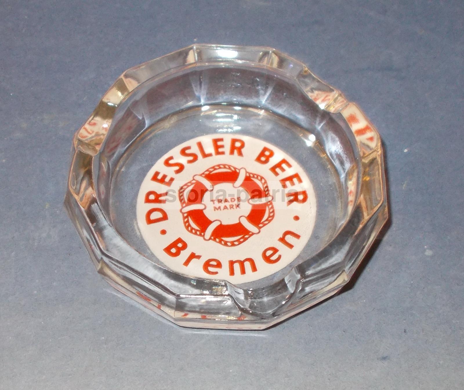 Soprammobile Pubblicitario, Vetro Decorativo, Birra, Bremen, Da Collezione, Utile immagine 1