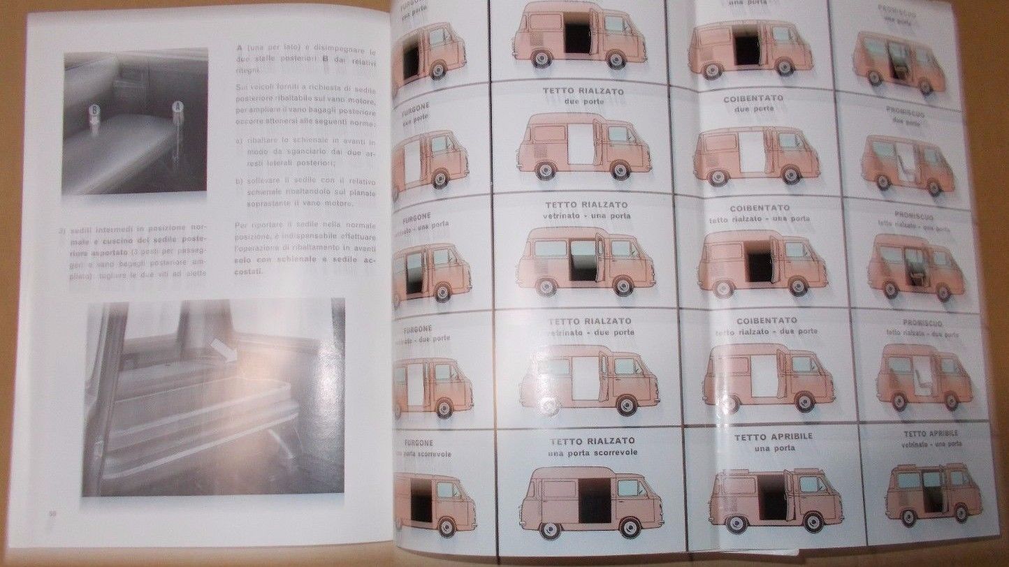 Tecnica, Motori, Automobili, Utile Libretto Duso E Manuntenzione, d'Epoca, Fiat 850t immagine 1