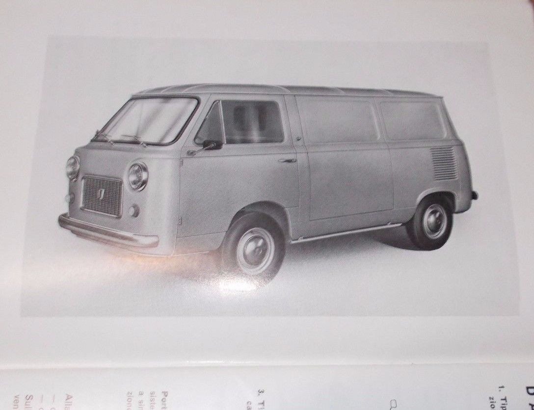 Tecnica, Motori, Automobili, Utile Libretto Duso E Manuntenzione, d'Epoca, Fiat 850t immagine 4