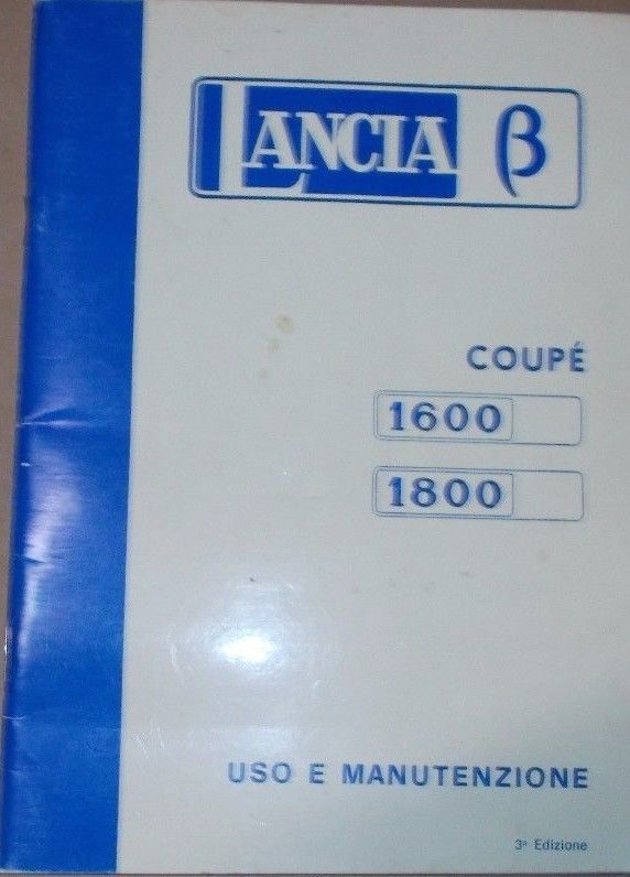 Tecnica, Motori, Automobili, Utile Libretto Duso E Manuntenzione, d'Epoca, Lancia immagine 4
