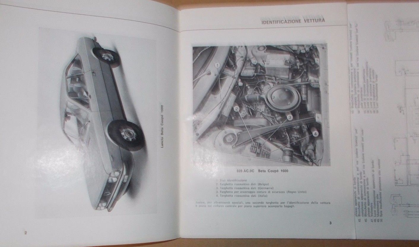 Tecnica, Motori, Automobili, Utile Libretto Duso E Manuntenzione, d'Epoca, Lancia immagine 5