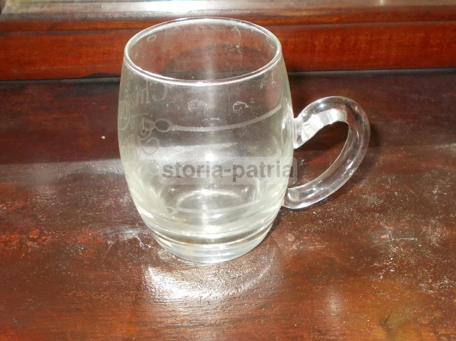 Terme, Acque Minerali, Chianciano, Grazioso Bicchiere Pubblicitario, Giordano, Inciso immagine 2