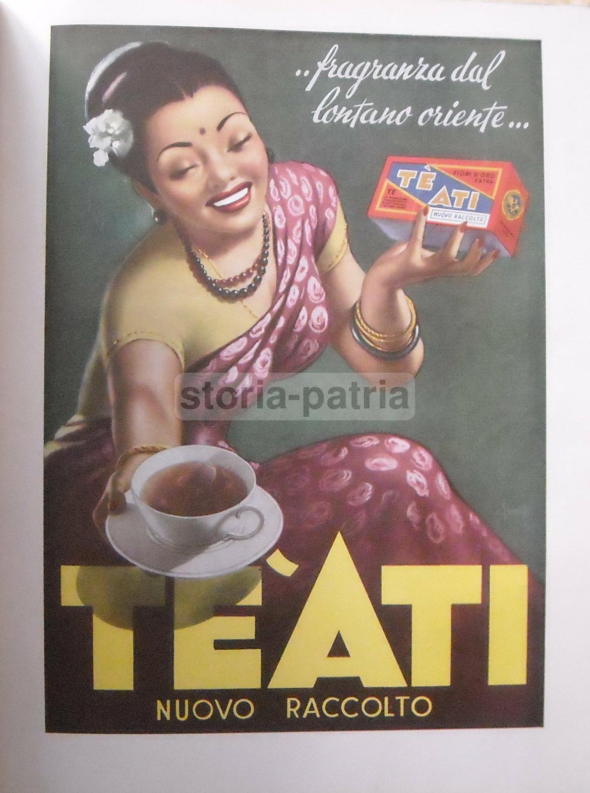 Tisane, Erboristeria, Te, Oriente, Bella Pubblicitaria, Piega Ciglia Diva, Giussani immagine 1