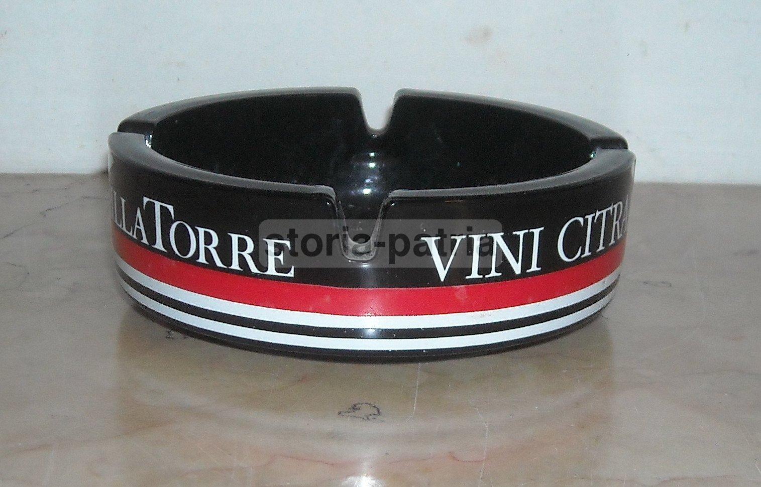 Vecchio Posacenere, Vetro Pubblicitario, Decorativo, Da Collezione, Vino, Citra, Torre immagine 2