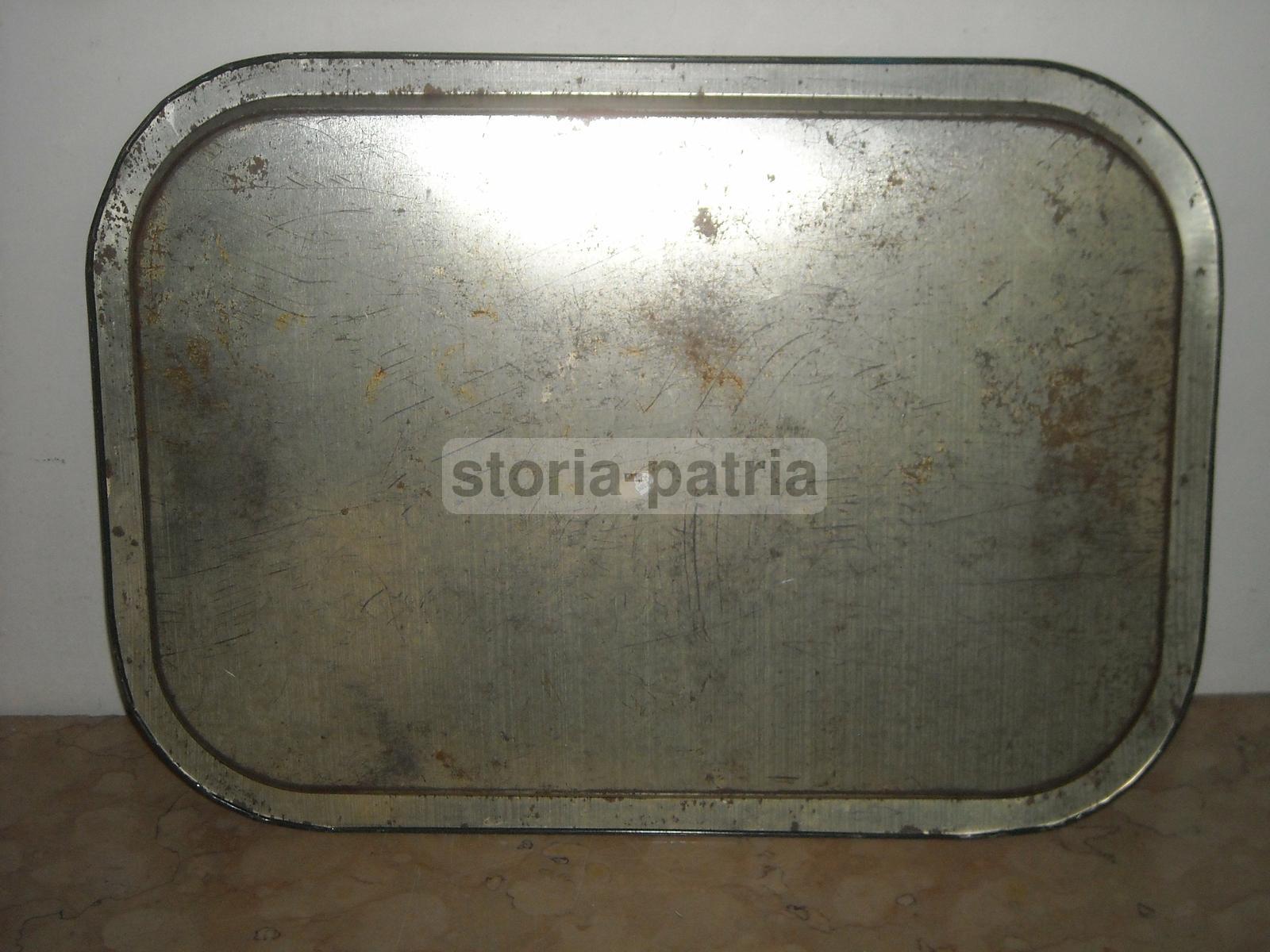 Vecchio Vassoio Pubblicitario, Militaria, Automobili d'Epoca, Motocicli, Decorativo immagine 2