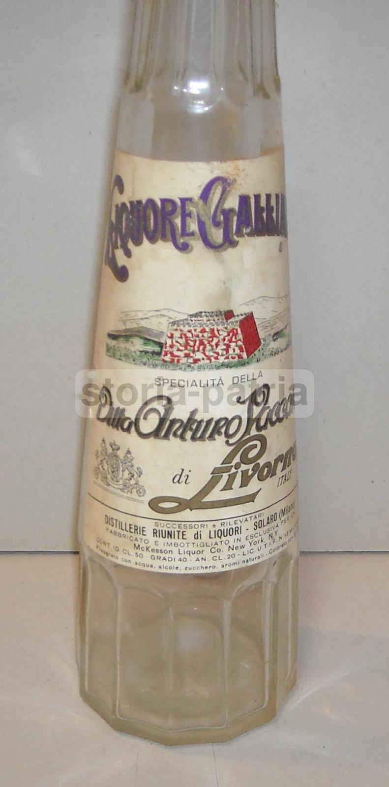 Vetro Pubblicitario, Distilleria, Liquori, Galliano, Vaccari, Livorno, Solaro, Kesson immagine 5