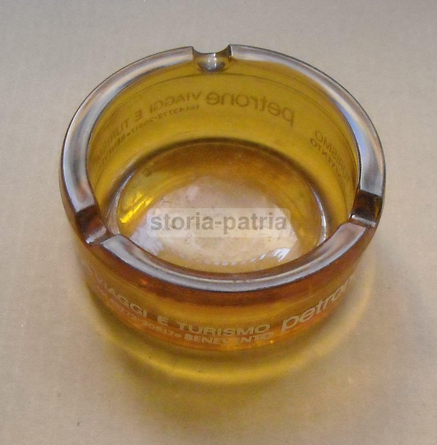 Viaggi, Turismo, Inusuale Soprammobile Pubblicitario, Vetro Da Collezione, Petrone immagine 1