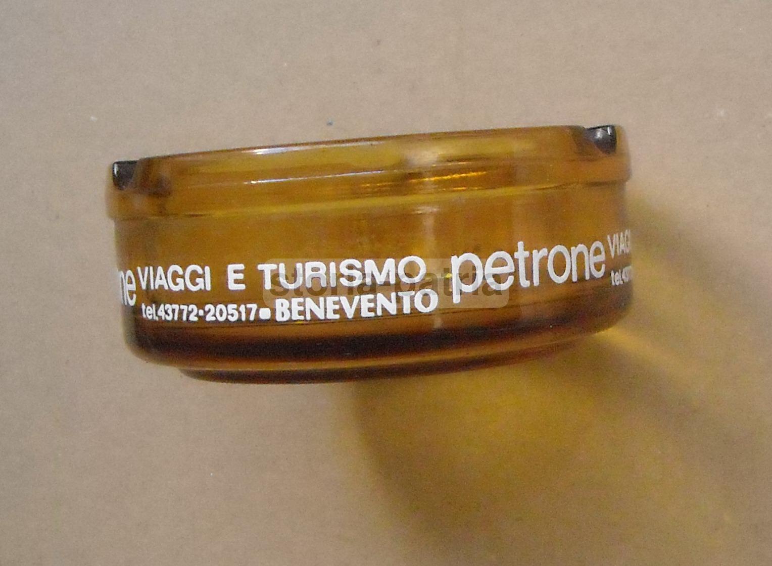 Viaggi, Turismo, Inusuale Soprammobile Pubblicitario, Vetro Da Collezione, Petrone immagine 3